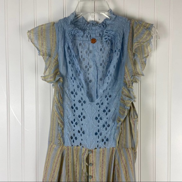 NEW Free People Caraway Stripe Short Set - Picture 7 of 8